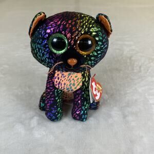 Ty Beanie Boos SPELLBOUND the Halloween Cat 6" Claire's Exclusive NEW MWMT
